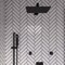 Alfi Brand Matte Black Stainless Steel 12" Square Ultra-Thin Rain Shower Head RAIN12S-BM - alternate 5